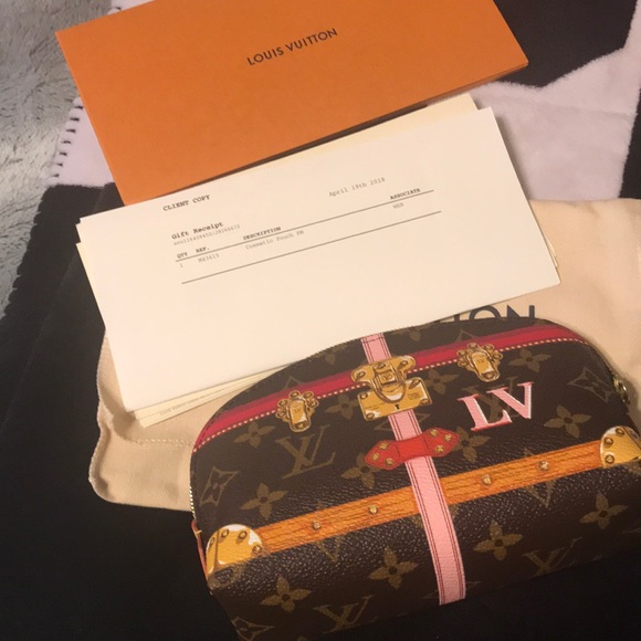 Louis Vuitton Trunks Cosmetic pouch pm ! - Picture 8 of 8
